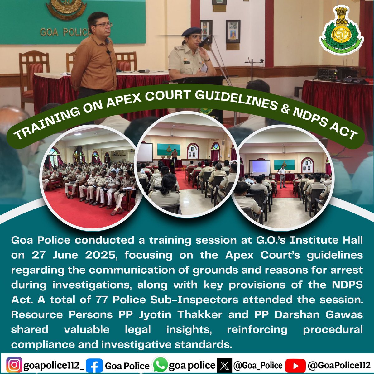 Goa Police (@goa_police) on Twitter photo 