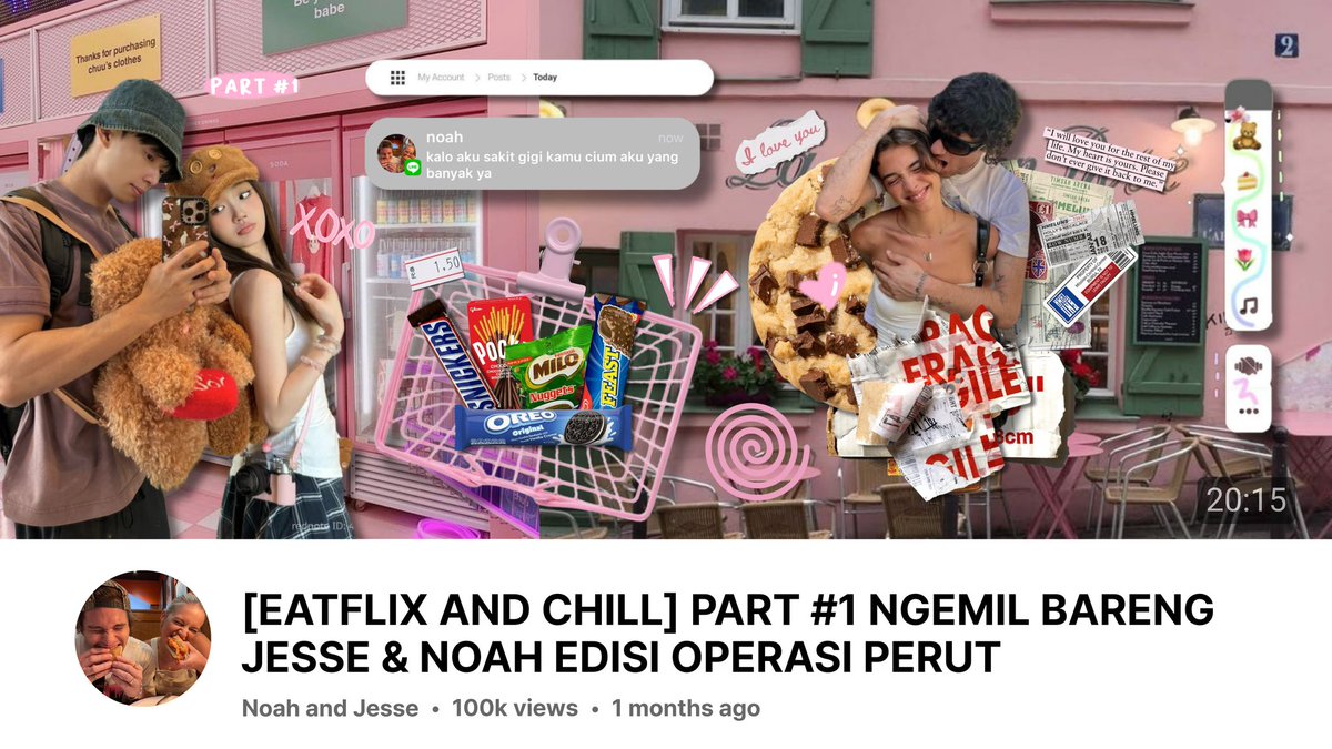part #1 snack serba coklat edisi #operasiperut 🍦🥫🍫 sambil ngebucin