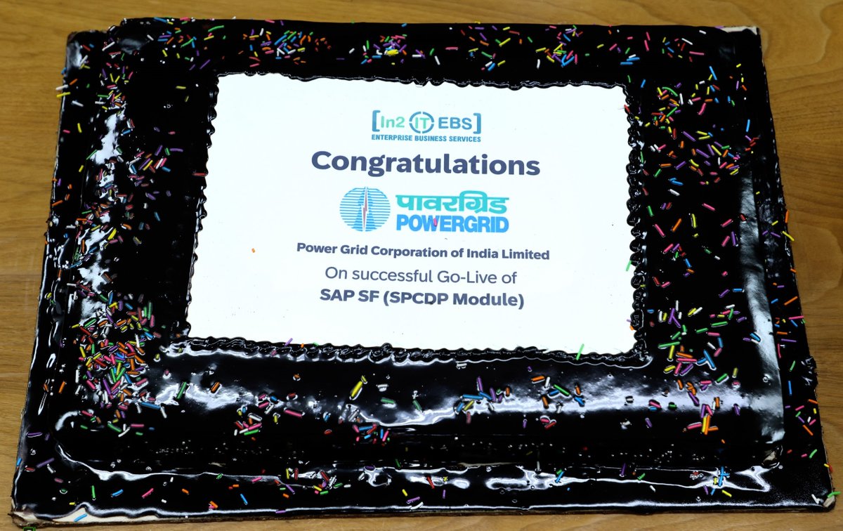 in2itebs_'s tweet image. Go-Live Alert! 
Power Grid Corporation Limited Leads the Way with SAP SuccessFactors SPCDP Module Implementation with In2IT EBS as their trusted digital transformation partner. 
#SAPSF #GoLive #PowerGridIndia #In2ITEBS #SAPGoldParter