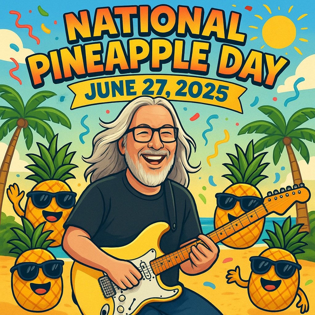 Happy Pineapple Day!   

It’s pineapple day! I hope you saved some coconut from yesterday!!  Where’s my blender?