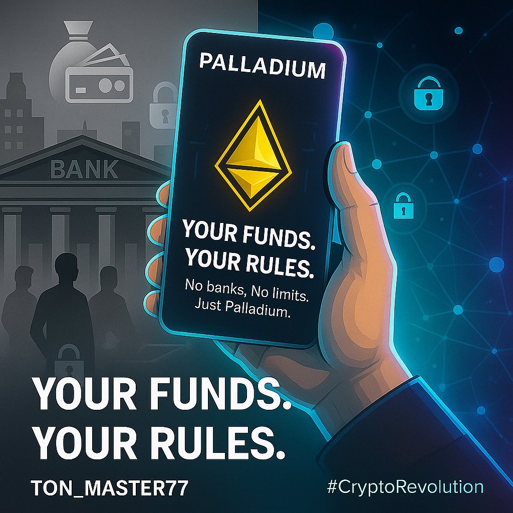 Ton_Master77's tweet image. With @PalladiumLabs , you no longer need banks🏦. Your funds 💳 are in your hands, no freezes, no middlemen, no limits!!. Empower your finances with true freedom! 

#Decentralization #CryptoRevolution #MainframeOverride #Bitcoin #Botanix #Defi