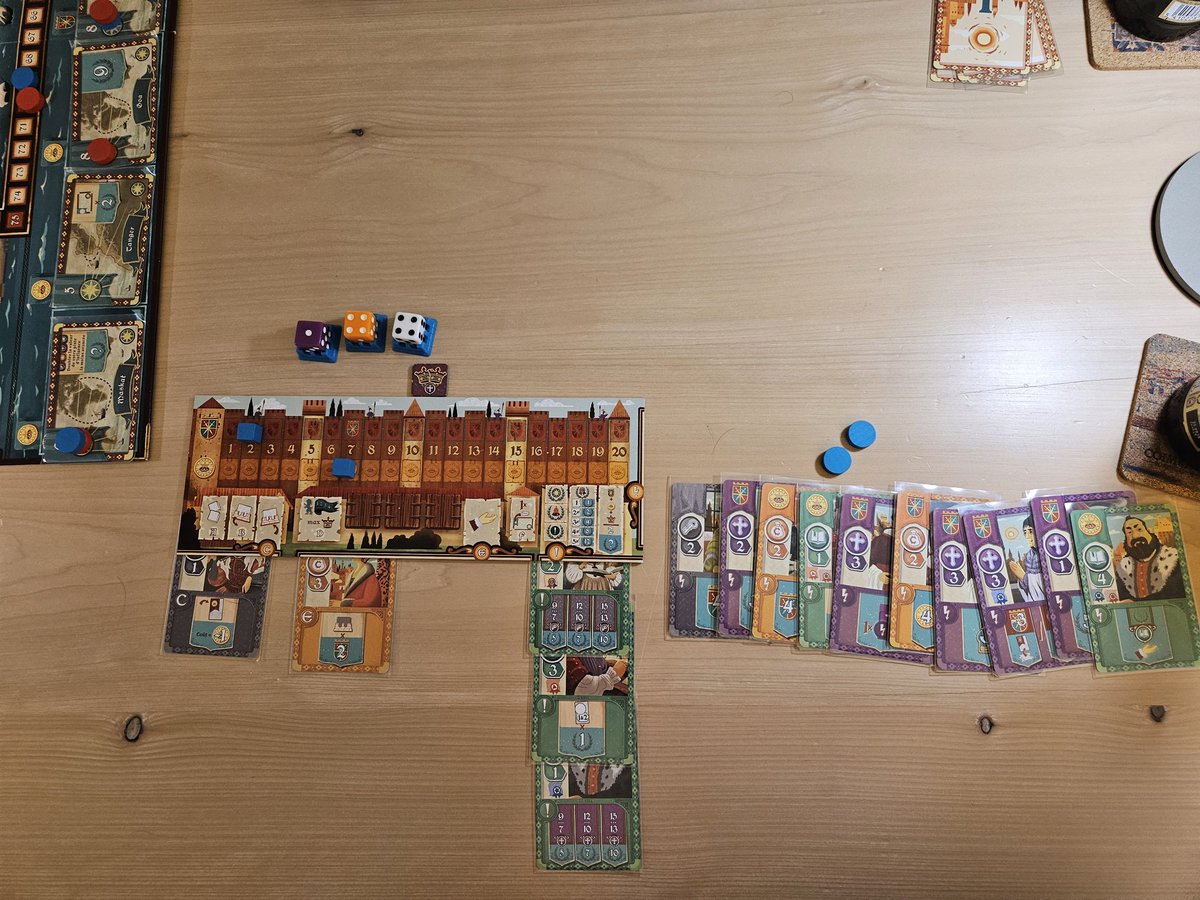Puis un grand classique exceptionnel pour nous #j2s
Et là encore 1 point 🤩🤩 d écart 
Quelle tension! Mon Panthéon ludique.
#boardgames #boardgame