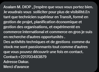 Afterpro's tweet photo. Salam Fam,
Je compte sur vous pour share le plus possible et le soutenir dans sa quête!
#helpaBro #afterpro https://t.co/yX4aWkaLzE