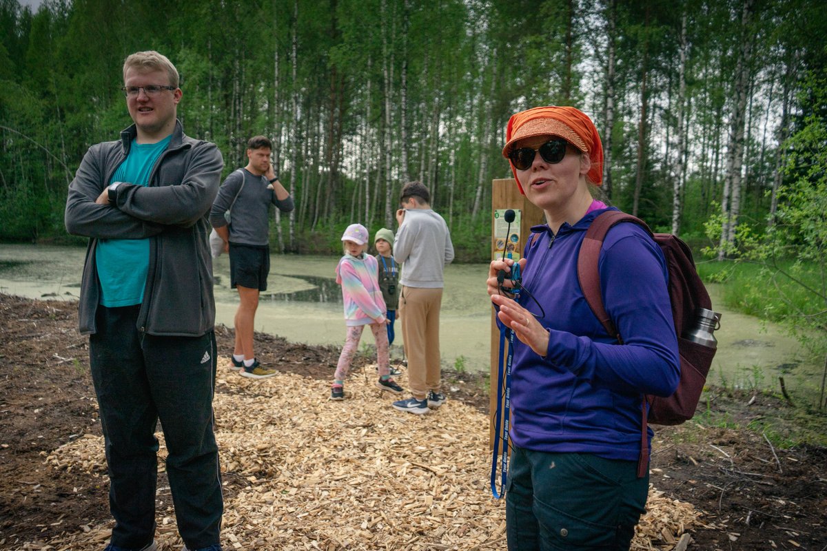 WaterLANDS_EU's tweet image. 🙌On the last day of May, in time for #WorldPeatlandsDay 2025, the @WaterLANDS_EU Action Site Pärnu Catchment in Estonia celebrated a meaningful milestone in peatland restoration: the opening of the Kõrsa Citizen Science Trail!📸Anna B Erikson. Learn more: waterlands.eu/news-and-event…