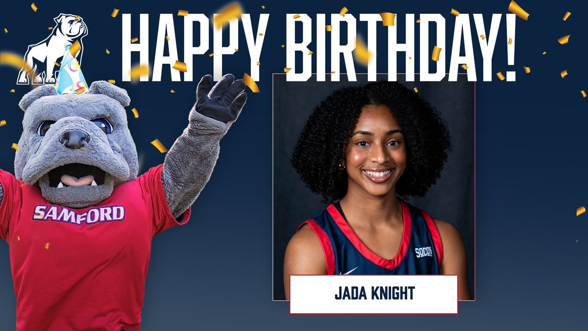 SamfordWBB's tweet image. Happy Birthday @JadaKnight2021 โผ๏ธ๐
#AllForSAMford