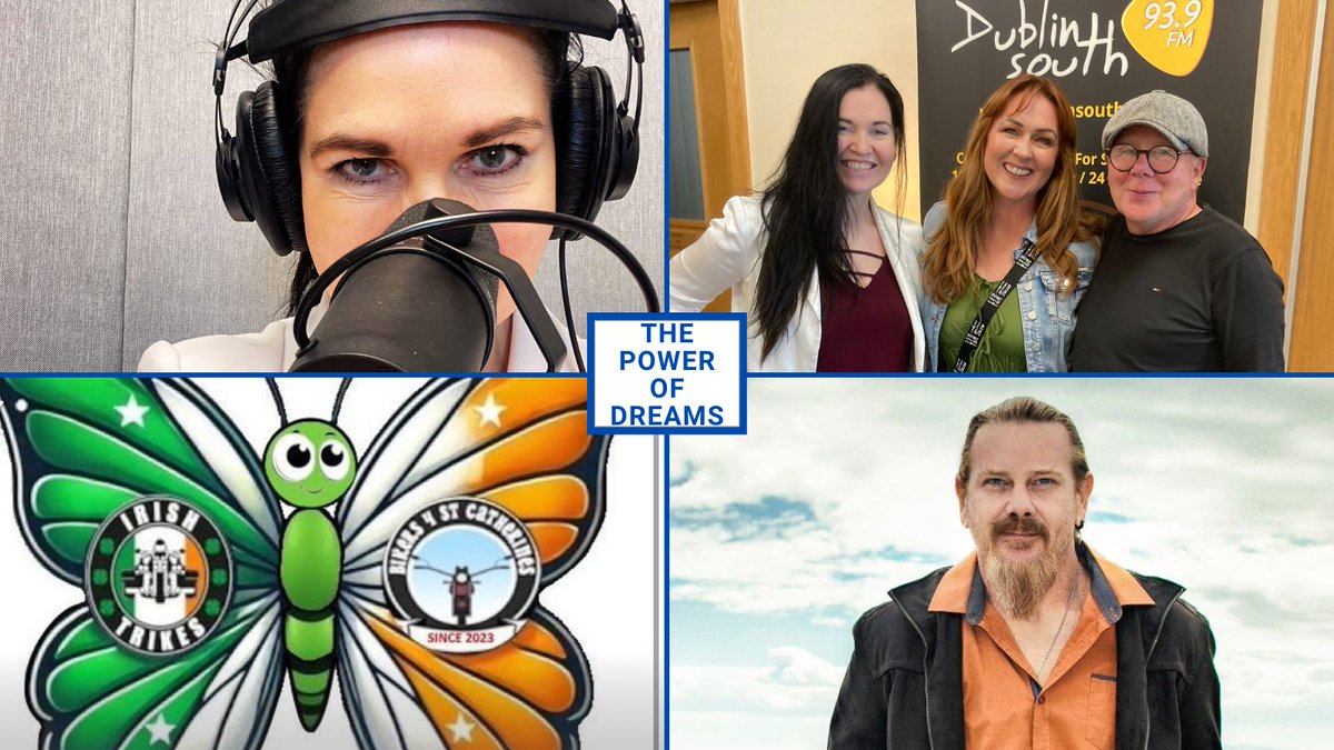 Dublin South FM (@dublinsouthfm) on Twitter photo <a href="/ThePODShow1/">Mars Shanley Music</a> at 9pm:
<a href="/marian_shanley/">Marian Shanley</a> & Paul Cox in studio!
Feat Kirsty McKenna from Bikers for Saint Catherine's Special Needs School & Singer Jenny McCabe.
Music; <a href="/jacquescomposer/">Jacques Rautenbach (Composer | Artist ) ♫♪ ♪♫♪ ♪</a>, <a href="/TheWouldBes/">The Would Be's</a>, & more.
👂: Dublin South FM 93.9
💻: dublinsouthfm.ie
<a href="/debraireland/">Debra - The Butterfly Skin Charity</a> <a href="/ThePODShow1/">Mars Shanley Music</a> at 9pm:
<a href="/marian_shanley/">Marian Shanley</a> & Paul Cox in studio!
Feat Kirsty McKenna from Bikers for Saint Catherine's Special Needs School & Singer Jenny McCabe.
Music; <a href="/jacquescomposer/">Jacques Rautenbach (Composer | Artist ) ♫♪ ♪♫♪ ♪</a>, <a href="/TheWouldBes/">The Would Be's</a>, & more.
👂: Dublin South FM 93.9
💻: dublinsouthfm.ie
<a href="/debraireland/">Debra - The Butterfly Skin Charity</a>
