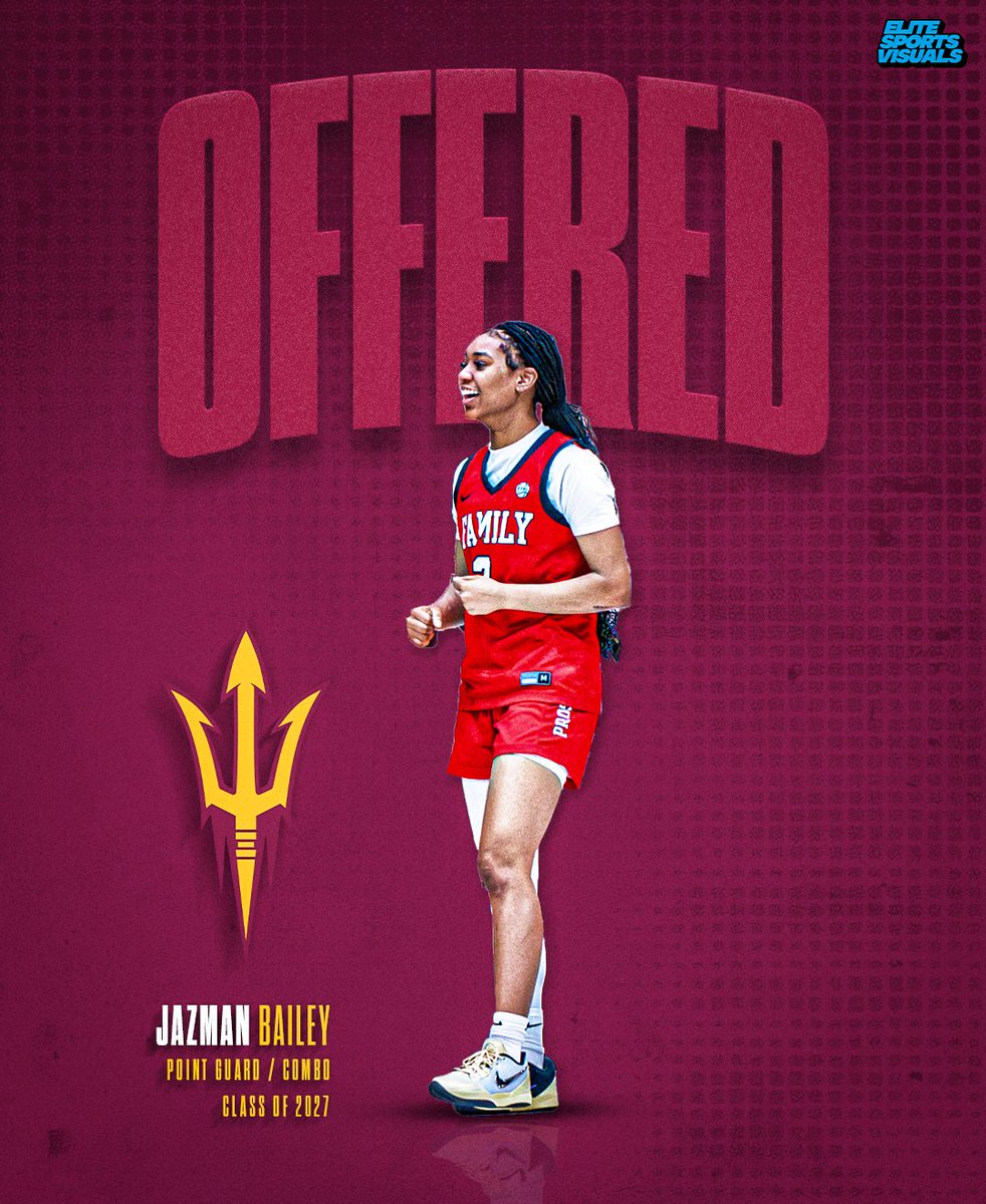 Jazman Bailey TRUE 2027 (@theballerjaz) on Twitter photo Thank you <a href="/MollyMiller33/">Coach Molly Miller</a> for extending an opportunity for me to compete and continue my education at Arizona State University! <a href="/EarlRooks4/">Earl Rooks</a> <a href="/LakeRidgeGBB/">LakeRidge GirlsBBall</a>
<a href="/ProSkillsGBB/">ProSkills Girls Basketball</a> Thank you <a href="/MollyMiller33/">Coach Molly Miller</a> for extending an opportunity for me to compete and continue my education at Arizona State University! <a href="/EarlRooks4/">Earl Rooks</a> <a href="/LakeRidgeGBB/">LakeRidge GirlsBBall</a>
<a href="/ProSkillsGBB/">ProSkills Girls Basketball</a>