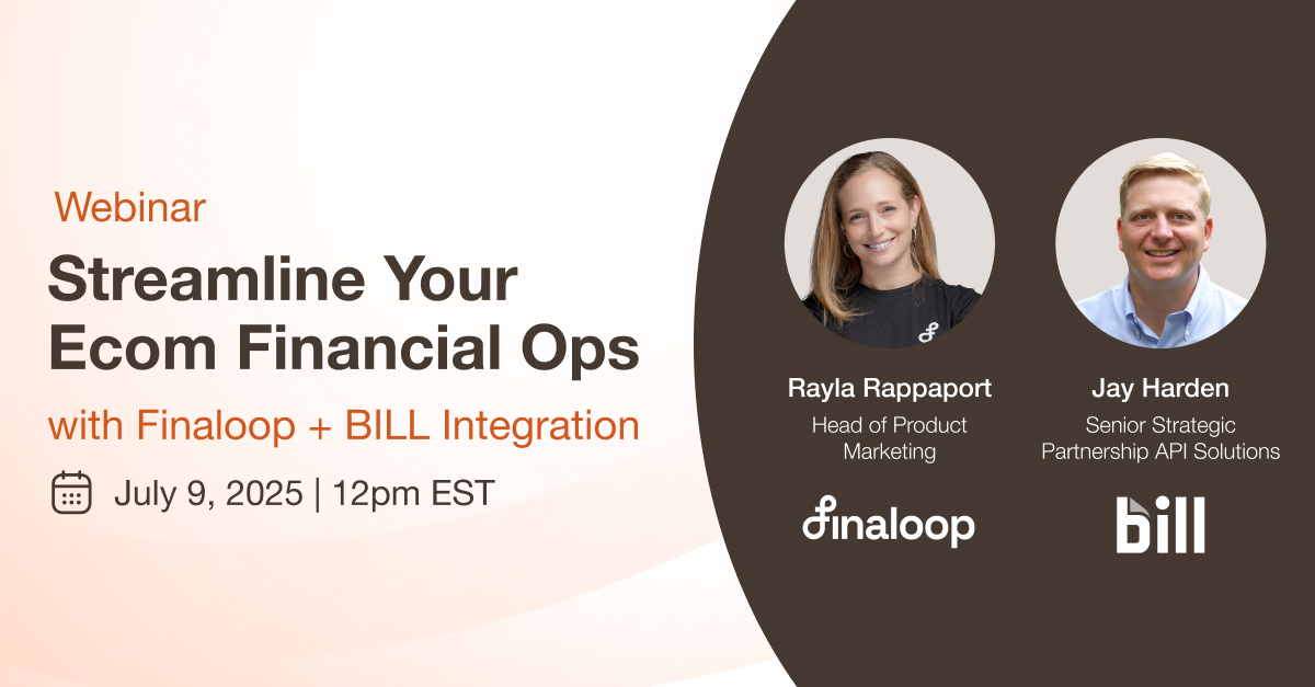 Finaloop (@finaloopteam) on Twitter photo Drowning in manual bookkeeping? Youāre not alone.
Join <a href="/FinaloopTeam/">Finaloop</a>'s <a href="/RaylaRapp/">Rayla Rappaport</a> & <a href="/billcom/">BILL</a>'s Jay Harden for a live Lunch & Learn on July 9, 12pm EST.
ā” Product roadmap insights 
ā” Live integration demo 
ā” How to cut manual work for good
Registeršus06web.zoom.us/webinar/regist⦠Drowning in manual bookkeeping? Youāre not alone.
Join <a href="/FinaloopTeam/">Finaloop</a>'s <a href="/RaylaRapp/">Rayla Rappaport</a> & <a href="/billcom/">BILL</a>'s Jay Harden for a live Lunch & Learn on July 9, 12pm EST.
ā” Product roadmap insights 
ā” Live integration demo 
ā” How to cut manual work for good
Registeršus06web.zoom.us/webinar/registā¦