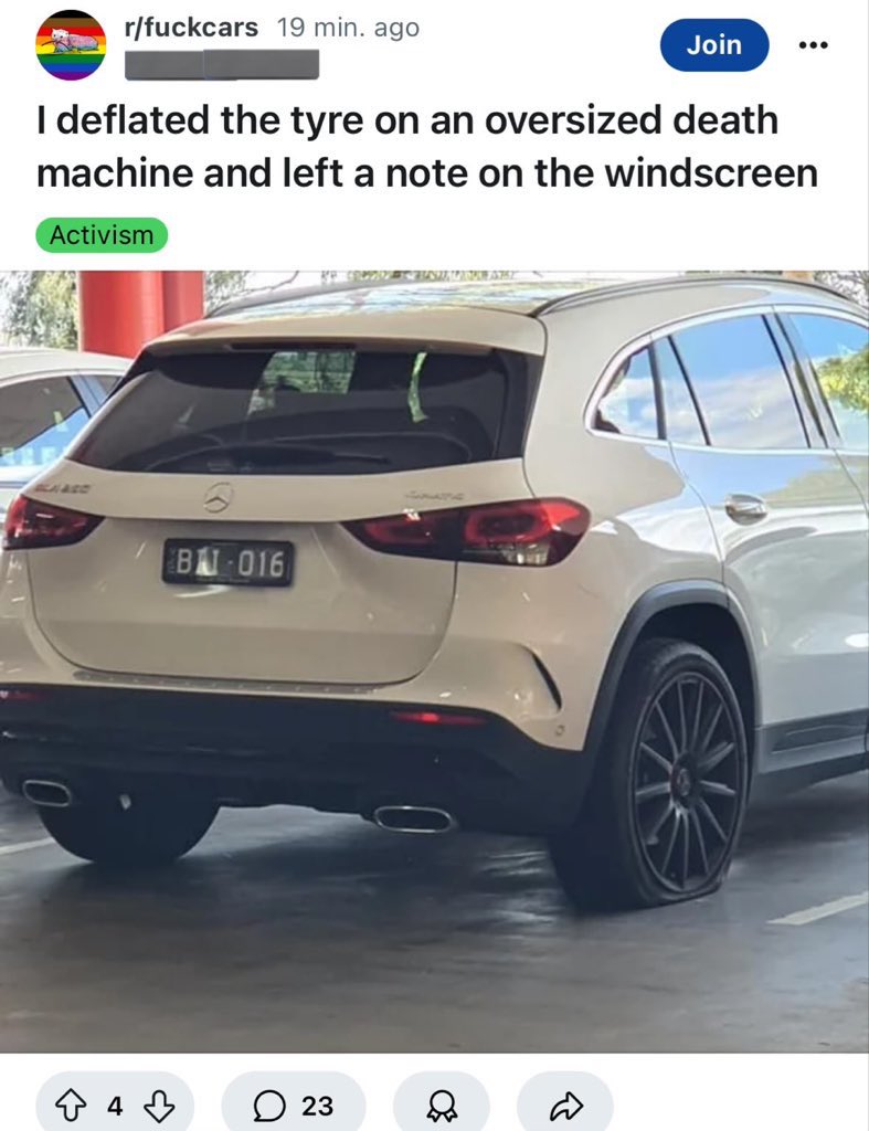 Insane Anti Car People (@anticarsls) on Twitter photo 