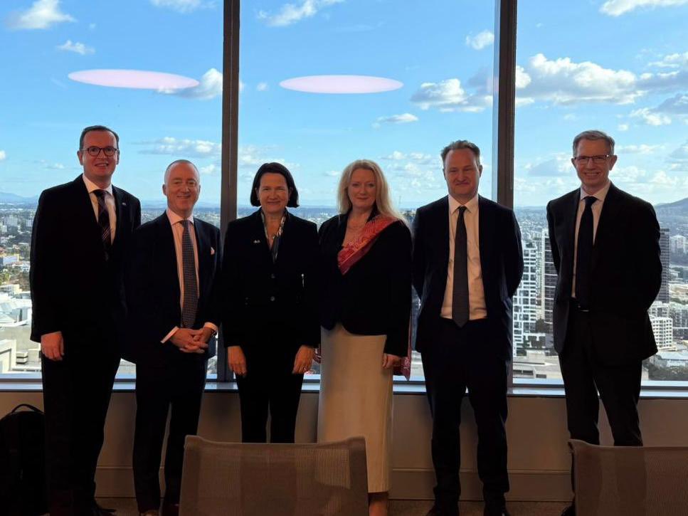 Sarah MacIntosh (@sarahmacfcdo) on Twitter photo π¬π§ Minister <a href="/CatherineWest1/">Catherine West</a> met with <a href="/Ausretiretrust/">Australian Retirement Trust</a> in Brisbane for a great discussion of opportunities for #growth and #investment in UK.
Our unrivalled global access, reliability and leading advanced techs make π¬π§ a great investment partner.
π¬π§π€π¦πΊ <a href="/ukinaustralia/">UK in Australia π¬π§π¦πΊ</a> π¬π§ Minister <a href="/CatherineWest1/">Catherine West</a> met with <a href="/Ausretiretrust/">Australian Retirement Trust</a> in Brisbane for a great discussion of opportunities for #growth and #investment in UK.
Our unrivalled global access, reliability and leading advanced techs make π¬π§ a great investment partner.
π¬π§π€π¦πΊ <a href="/ukinaustralia/">UK in Australia π¬π§π¦πΊ</a>