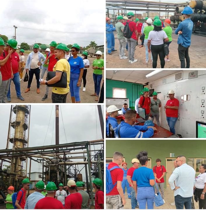 En el día de ayer, intercambió <a href="/AbranSanchez17/">Abran Sanchez</a>  1er Sec de la #UJCdeCuba en #SanctiSpíritus con los miembros de la expedición #EnergíaJoven, desde la Refinería Sergio Soto en el municipio de Cabaiguan.
#SiempreJoven
<a href="/MeyvisEstevezE/">Meyvis Estevez Echevarría</a>