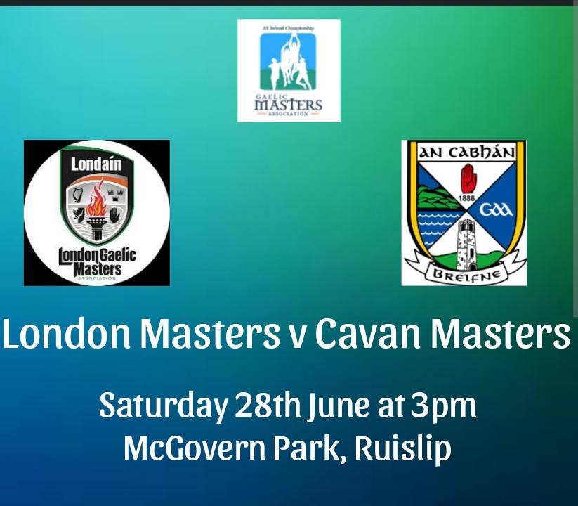 Cavan Gaelic Masters (@cavangaelic) on Twitter photo Best of Luck to our team and management travelling over to take on London Masters tomorrow, we are all looking forward to this weekend
#LondonGAA <a href="/GaelicMasters/">Gaelic Masters Association</a> <a href="/LondainMasters/">London Gaelic Masters</a> Best of Luck to our team and management travelling over to take on London Masters tomorrow, we are all looking forward to this weekend
#LondonGAA <a href="/GaelicMasters/">Gaelic Masters Association</a> <a href="/LondainMasters/">London Gaelic Masters</a>