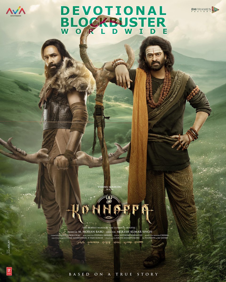 DEVOTIONAL BLOCKBUSTER WORLDWIDE

#kannappa #HarHarMahadevॐ