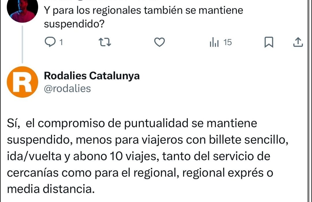 Anna G. (@gomezanna27076) on Twitter photo Ens l’han clavat per l’esquena i de puntetes.
Volíem un descompte i ens el donen a canvi dels nostres drets: adéu a les devolucions exprés! Qui es fa dir d’esquerres i castiga al poble, només gestiona la misèria. Això no és governar, és trair!!!
<a href="/dignitatavies/">Dignitat a les vies</a> Ens l’han clavat per l’esquena i de puntetes.
Volíem un descompte i ens el donen a canvi dels nostres drets: adéu a les devolucions exprés! Qui es fa dir d’esquerres i castiga al poble, només gestiona la misèria. Això no és governar, és trair!!!
<a href="/dignitatavies/">Dignitat a les vies</a>