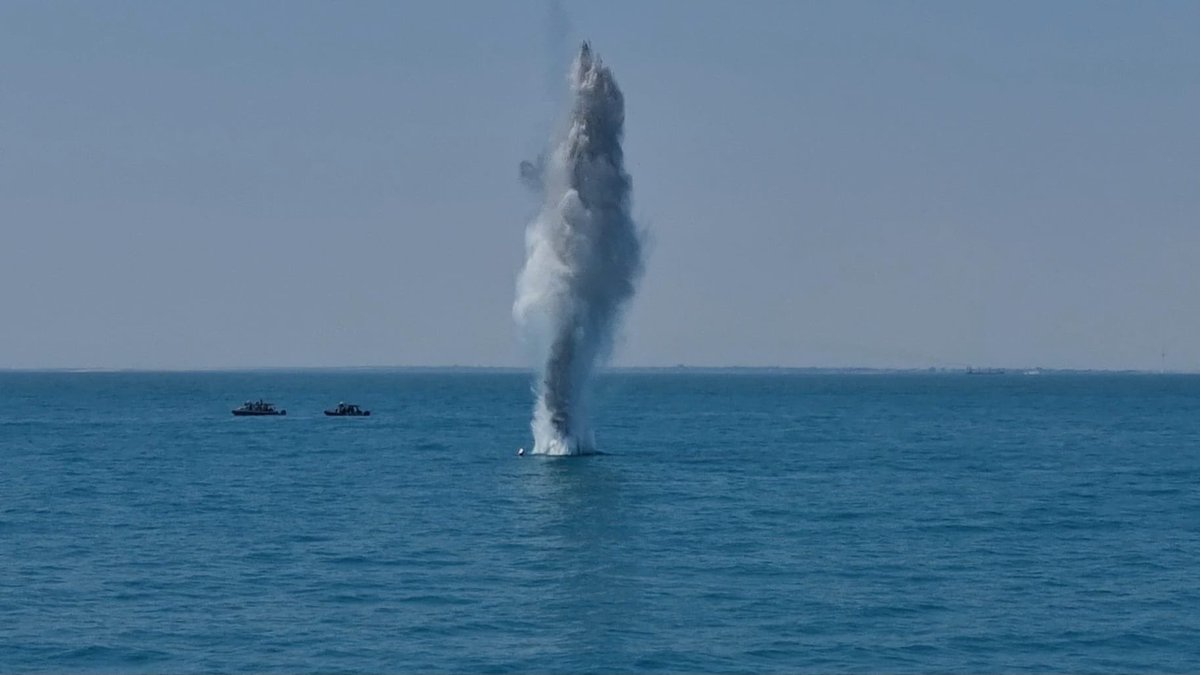 📍Mer Noire | La 🇫🇷 engagée dans l’exercice EURASIAN PARTNERSHIP MINE COUNTER MEASURE DIVE 2025
➡️ Exercice de guerre des mines en coopération avec les partenaires 🇺🇸 🇧🇬 🇨🇦 🇬🇪 🇬🇷 🇹🇷.
💥 Coopération renforcée et partage d’expertise dans un domaine stratégique : la lutte contre les