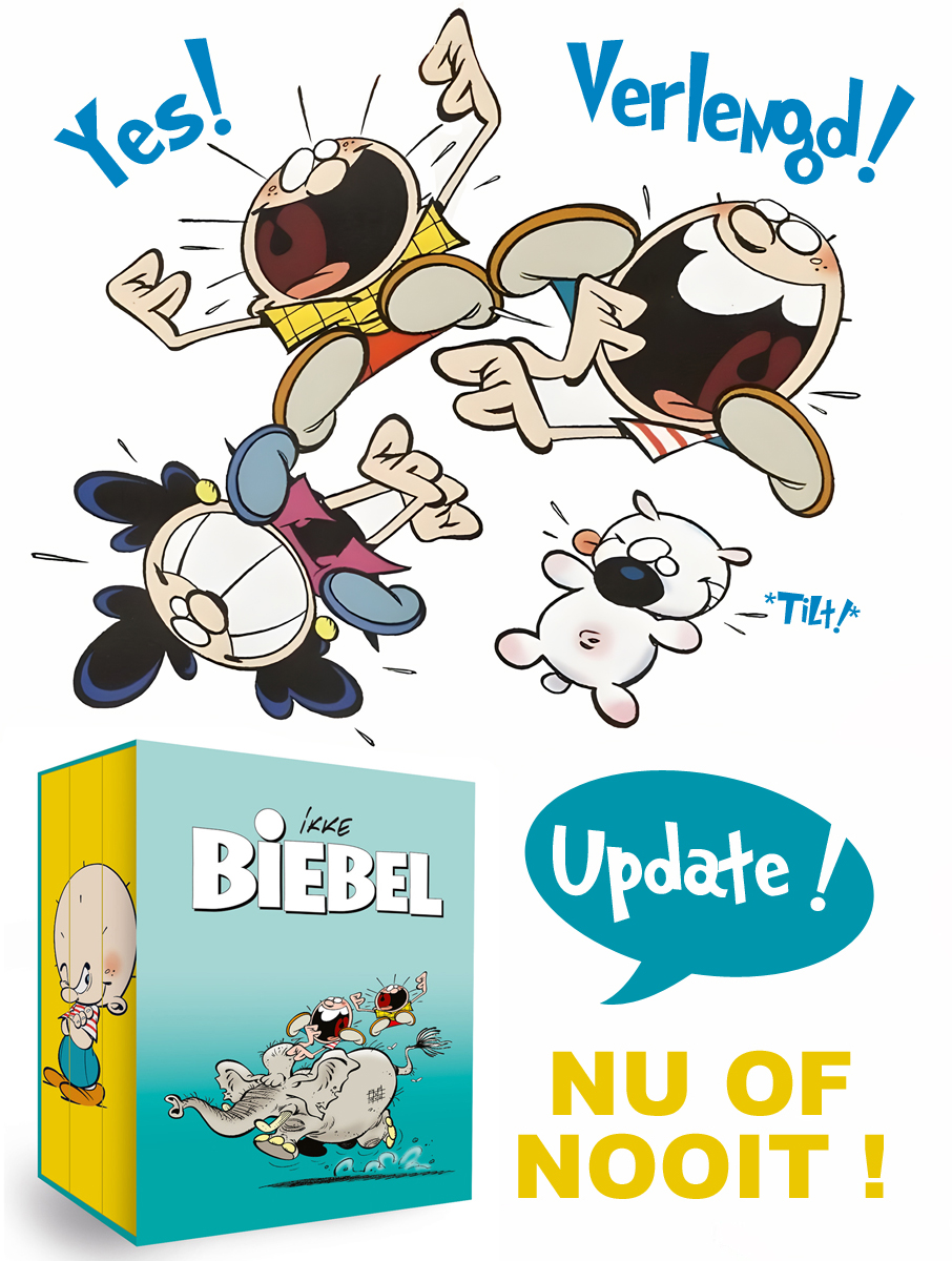 stripland_BENL's tweet photo. #UPDATE 👉 Goed nieuws! #Standaard Uitgeverij heeft besloten de crowdfunding voor #Biebel Integraal een laatste maal te verlengen. Ze willen de mogelijkheden bekijken om de collectie alsnog uit te brengen. Laatste kans, ALLES of NIETS!🤞Teken NU in! 👉 https://t.co/lXMmls4i1c https://t.co/3qT3B7WECC