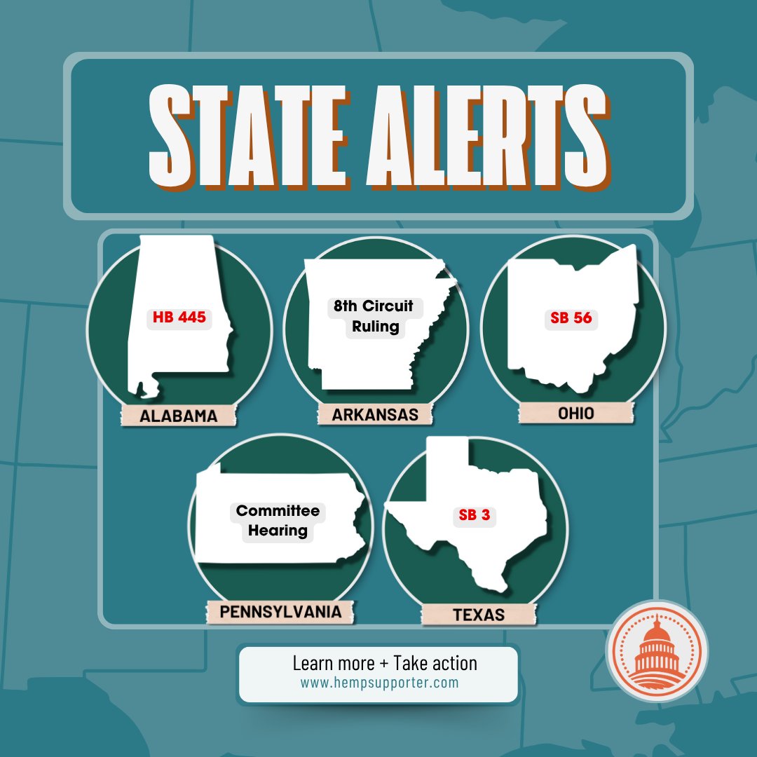Hemp laws are shifting across the country. Some wins, some risks. Stay informed and take action to protect safe, legal access to hemp products.
mailchi.mp/hempsupporter/…