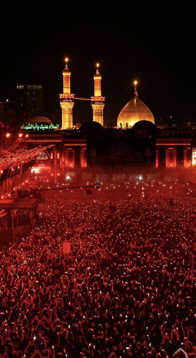 تمسكوا بالحسين لأنه رحمة الله الواسعة وباب نجاة الأمة وبقيمهِ سننتصر وكل ما في المقاومة من عزمٍ هو من منهج الحسين عليه السلام وثورته.

كل انتصاراتنا وتضحياتنا هو جزء من انتاج الطف وآثاره

#نصر_من_الله