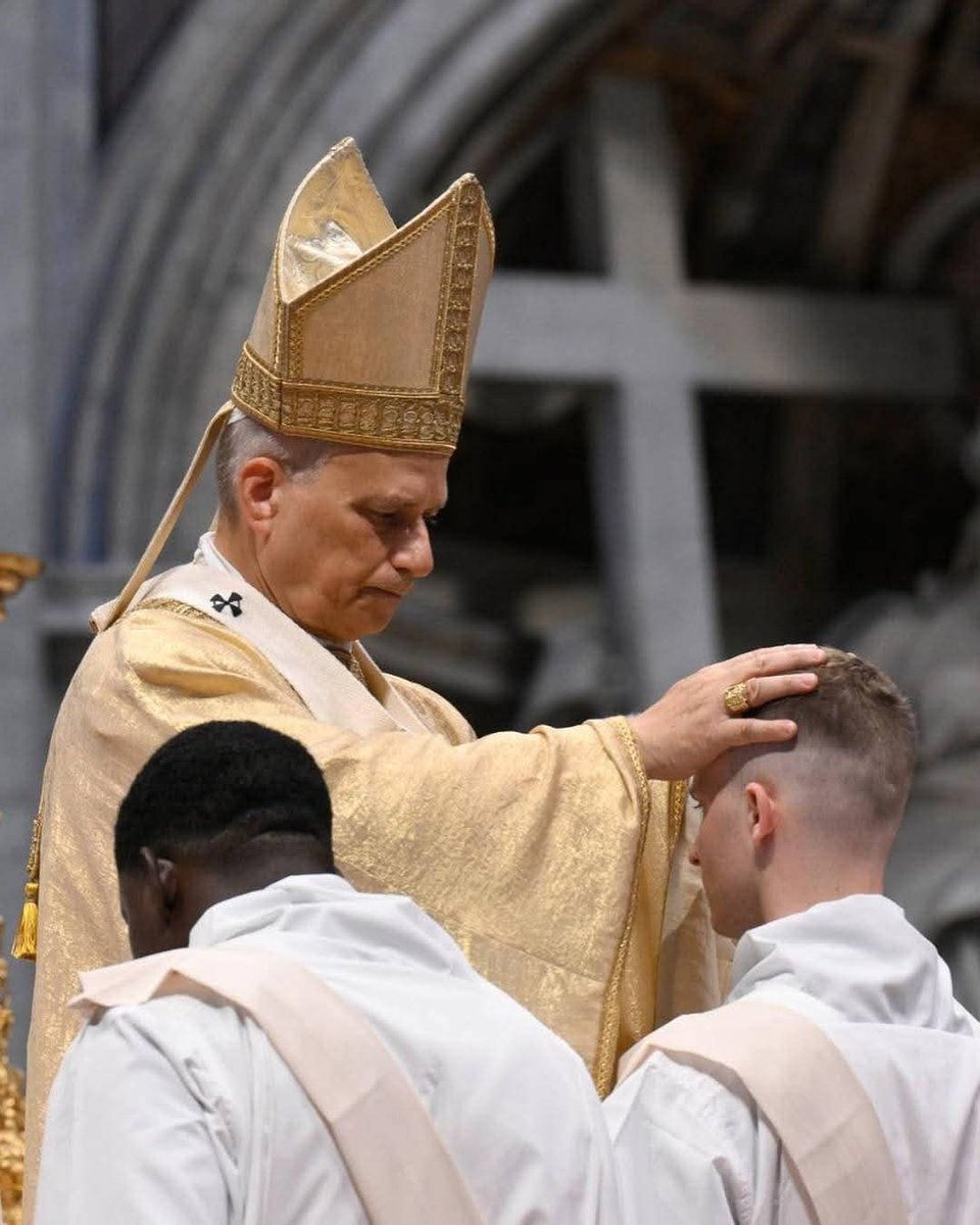 FrUgochukwu's tweet photo. Some photos from today's ordination of 32 priests in St Peter's Basilica by Pope Leo XIV. https://t.co/G5HgXLEj9z