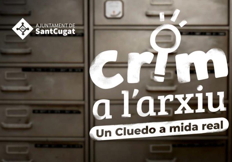 ArxiuSantCugat (@arxiustc) on Twitter photo En acció la primera sessió de “Crim a l’Arxiu”
Corrupció? 💵
Malversació? 💸
Falsificació? 🤥
Assassinat! 😱
#Crimalarxiu #FestaMajorSCV #MirasolTeatre <a href="/ajsantcugat/">Aj. Sant Cugat</a> En acció la primera sessió de “Crim a l’Arxiu”
Corrupció? 💵
Malversació? 💸
Falsificació? 🤥
Assassinat! 😱
#Crimalarxiu #FestaMajorSCV #MirasolTeatre <a href="/ajsantcugat/">Aj. Sant Cugat</a>