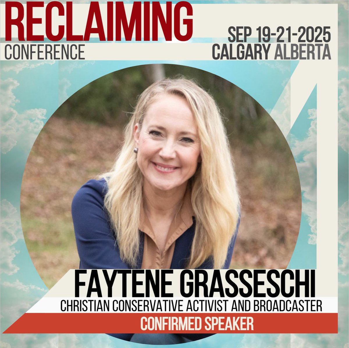 we_unify's tweet image. You're invited to join @Faytene in Calgary, Alberta for the 2025 Reclaiming Conference which will be taking place from September 19-21 this Fall at the BMO Centre. Register at weunify.ca to learn more as we'll be assembling over 40 speakers for this important…