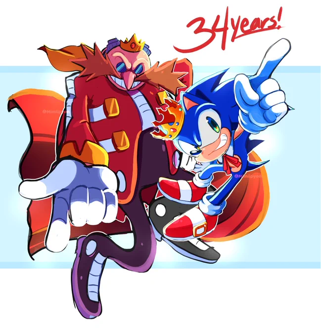 I offer these two today papi sega #SEGAFanArt