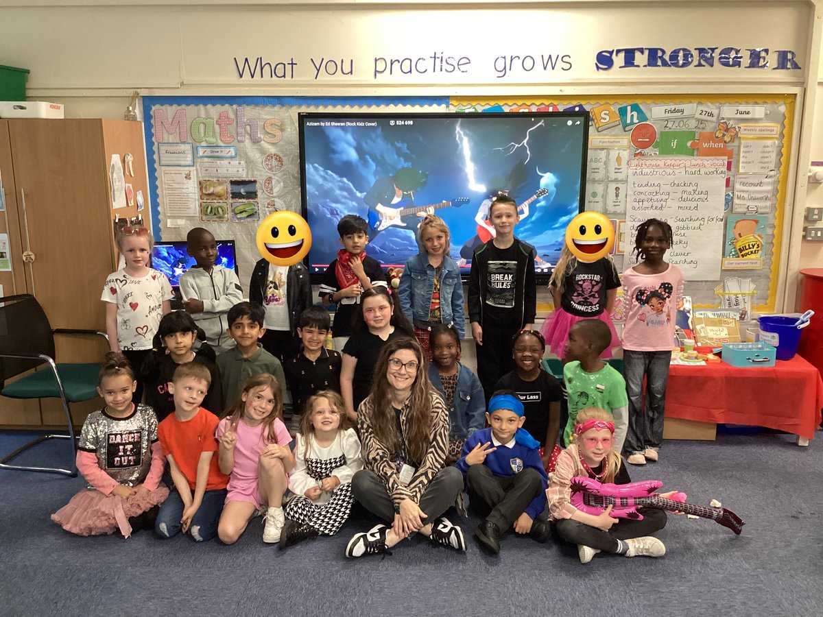 🎶🎸Year 2 had an amazing day 🎸🎶