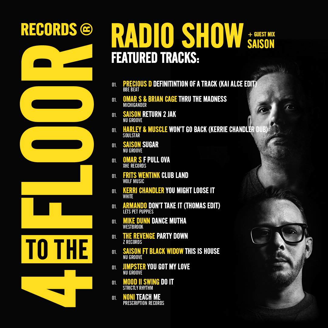 Seamus Haji (@seamushaji) on Twitter photo Latest <a href="/4TTF/">4 To The Floor</a> radio show is up featuring an artist spotlight on <a href="/fullintention/">Full Intention</a> and exclusive guest mix from Saison dropping their debut EP on <a href="/NuGrooveRecords/">Nu Groove Records</a> and much more heat! 🔥
Listen here: 4TTF.lnk.to/zVpVCj1pIN Latest <a href="/4TTF/">4 To The Floor</a> radio show is up featuring an artist spotlight on <a href="/fullintention/">Full Intention</a> and exclusive guest mix from Saison dropping their debut EP on <a href="/NuGrooveRecords/">Nu Groove Records</a> and much more heat! 🔥
Listen here: 4TTF.lnk.to/zVpVCj1pIN