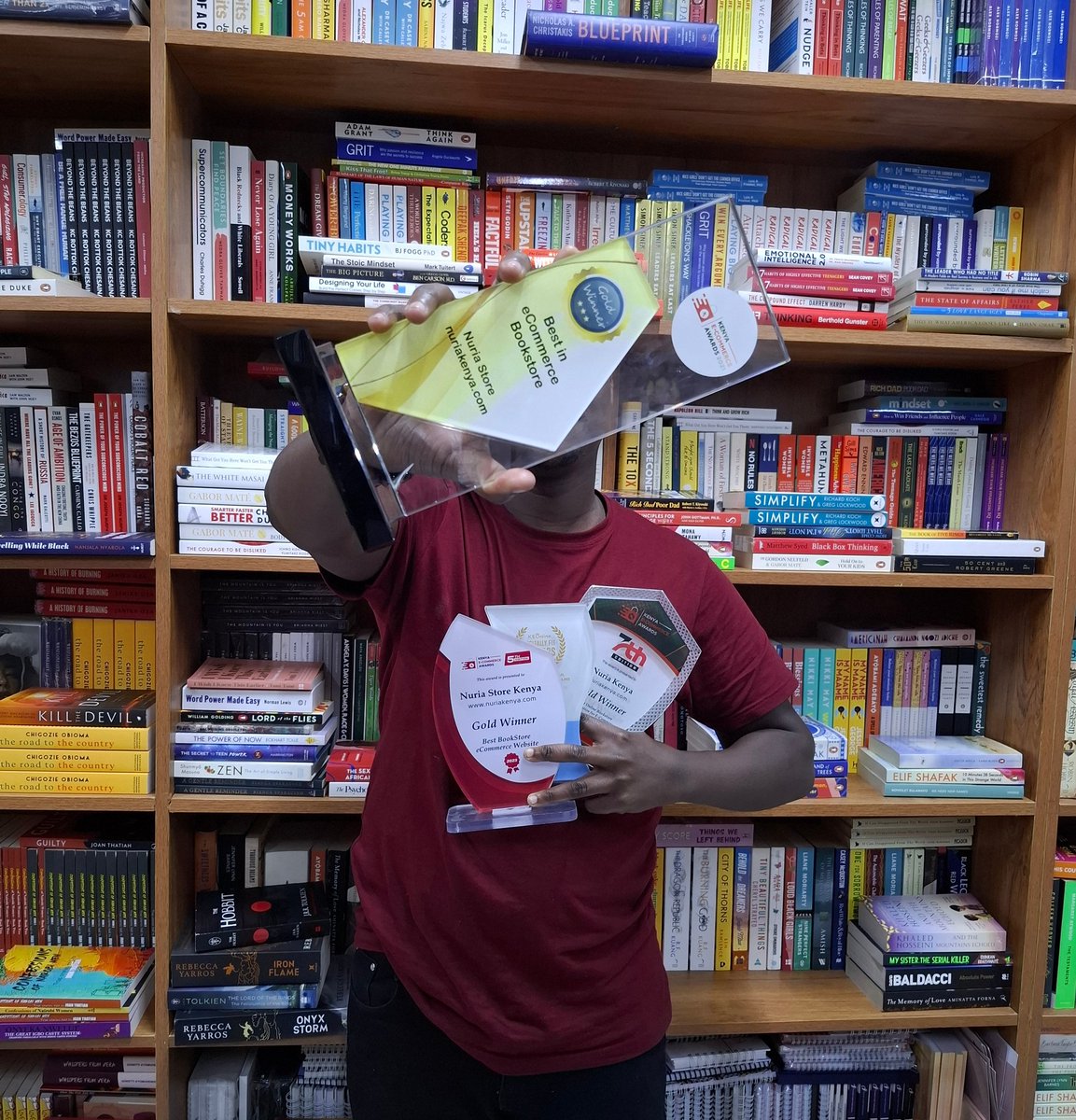 C H I E F, the NuriaStore Bookseller (@bennetowuonda) on Twitter photo This is <a href="/NuriaStore/">The Home of African Books</a>'s 5th eCommerce Award.
I appreciate the support.
We Work!
We talk about books.
C H I E F, the NuriaStore Bookseller This is <a href="/NuriaStore/">The Home of African Books</a>'s 5th eCommerce Award.
I appreciate the support.
We Work!
We talk about books.
C H I E F, the NuriaStore Bookseller