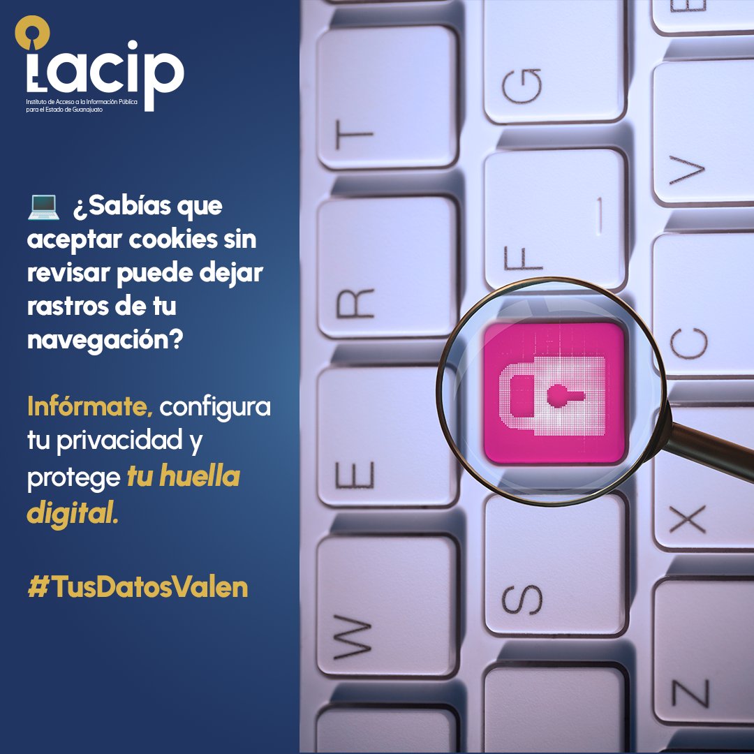 🌟🗝️ ¿Aceptas todas las cookies de terceros? ¡Ten cuidado dónde dejas tus datos personales en internet!