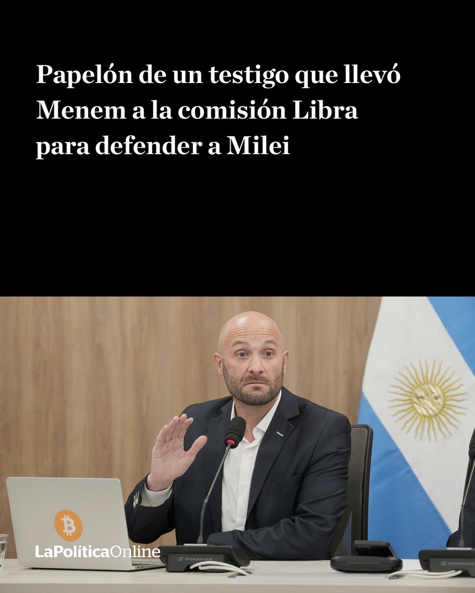 Iñaki Apezteguía dijo que invirtió en Libra pero no se sintió estafado. Pero la diputada peronista Selva le mostró un video suyo advirtiendo a sus seguidores que no lo hicieran. lapoliticaonline.info/4nntlDv