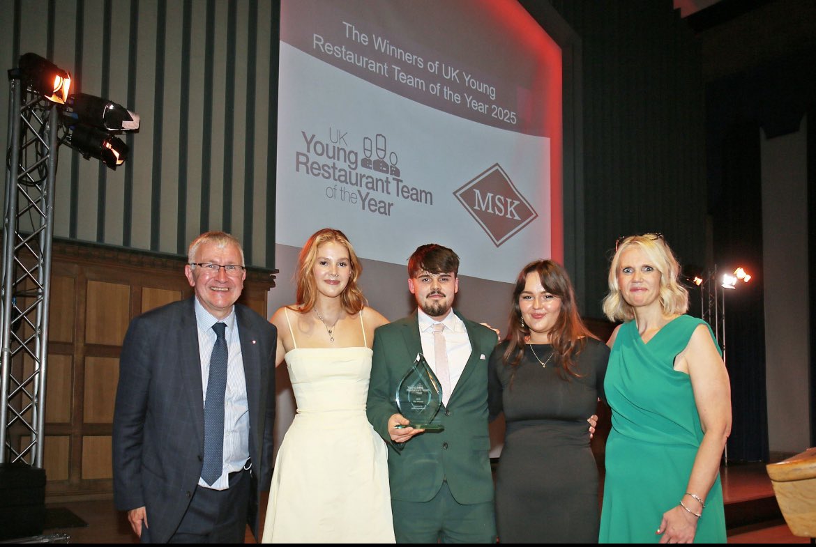 UK Young Restaurant (@restaurantyoung) on Twitter photo The Winners of <a href="/RestaurantYoung/">UK Young Restaurant</a> UK Young Restaurant Team of the Year 2025 are The Academy by <a href="/simon_rogan/">Simon Rogan</a> : award presented by Vicky Enderson , Chair of Judges and Director of <a href="/mskingredients/">MSK INGREDIENTS LTD</a> The Winners of <a href="/RestaurantYoung/">UK Young Restaurant</a> UK Young Restaurant Team of the Year 2025 are The Academy by <a href="/simon_rogan/">Simon Rogan</a> : award presented by Vicky Enderson , Chair of Judges and Director of <a href="/mskingredients/">MSK INGREDIENTS LTD</a>