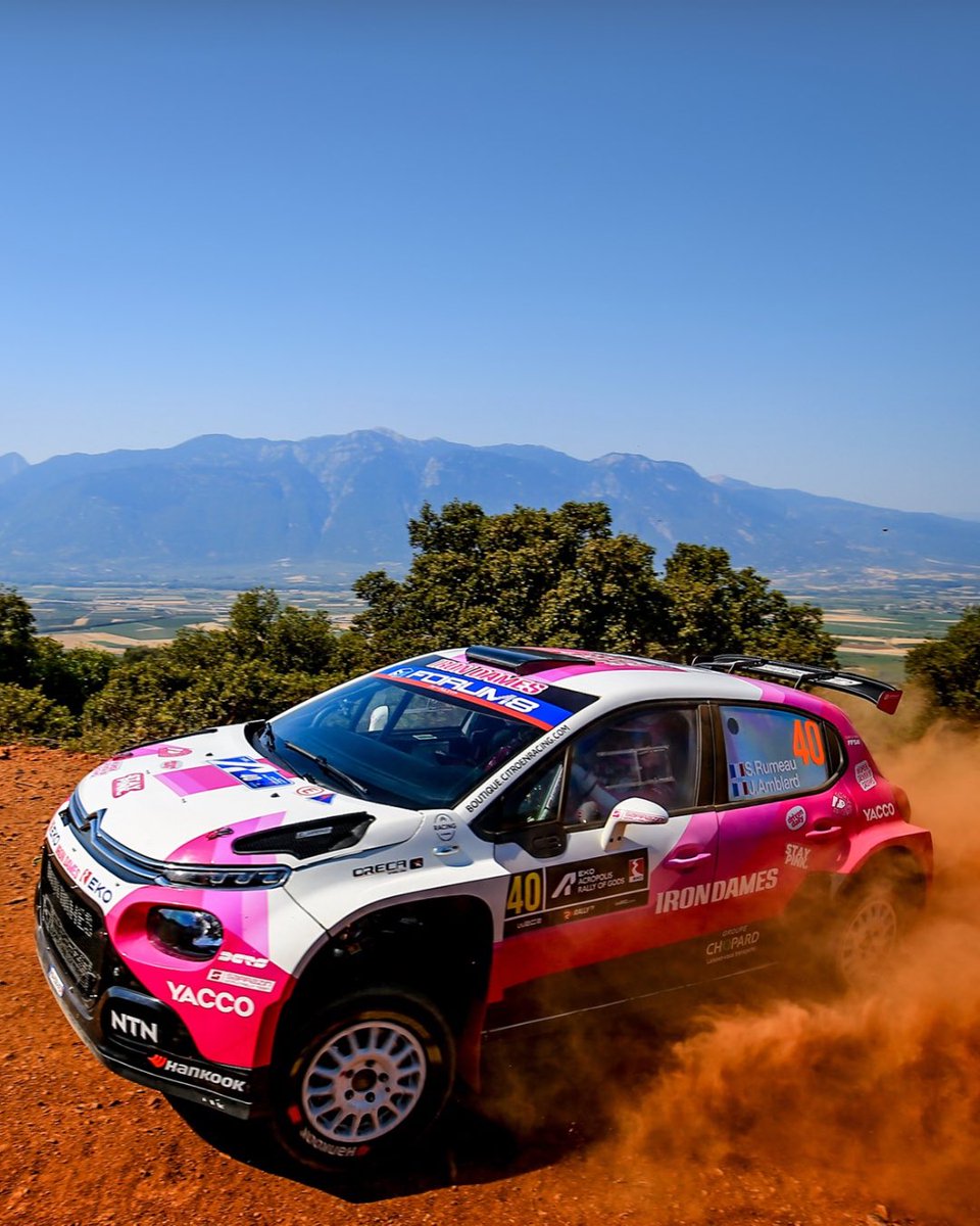 🇬🇷 Acropolis Rally strikes again 💥
It’s rough, it’s rocky – but the #C3Rally2Family keeps pushing. 👊

#C3Rally2 #CitroenRacing #WRC2 #AcropolisRally #RallyGreece #KeepPushing