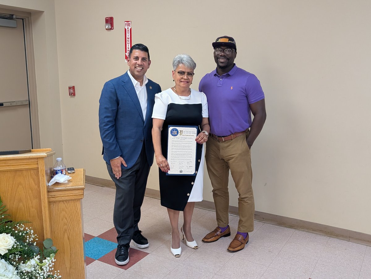 Senator Jeremy Cooney (@senatorcooney) on Twitter photo Honored to present Daisy Algarin with a NYS Proclamation alongside AM <a href="/DemondLMeeks/">Demond Meeks</a> celebration of her retirement! Daisy’s decades of dedication to the #ROC community have left a lasting legacy. We thank her for her tireless service and wish her all the best in this new chapter! Honored to present Daisy Algarin with a NYS Proclamation alongside AM <a href="/DemondLMeeks/">Demond Meeks</a> celebration of her retirement! Daisy’s decades of dedication to the #ROC community have left a lasting legacy. We thank her for her tireless service and wish her all the best in this new chapter!