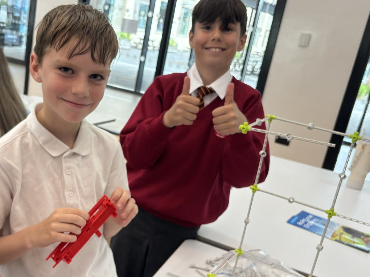 A selection of Year 5 had a great time at Whitley Bay High School designing their own rollercoasters through STEM activities led by Year 9 students.