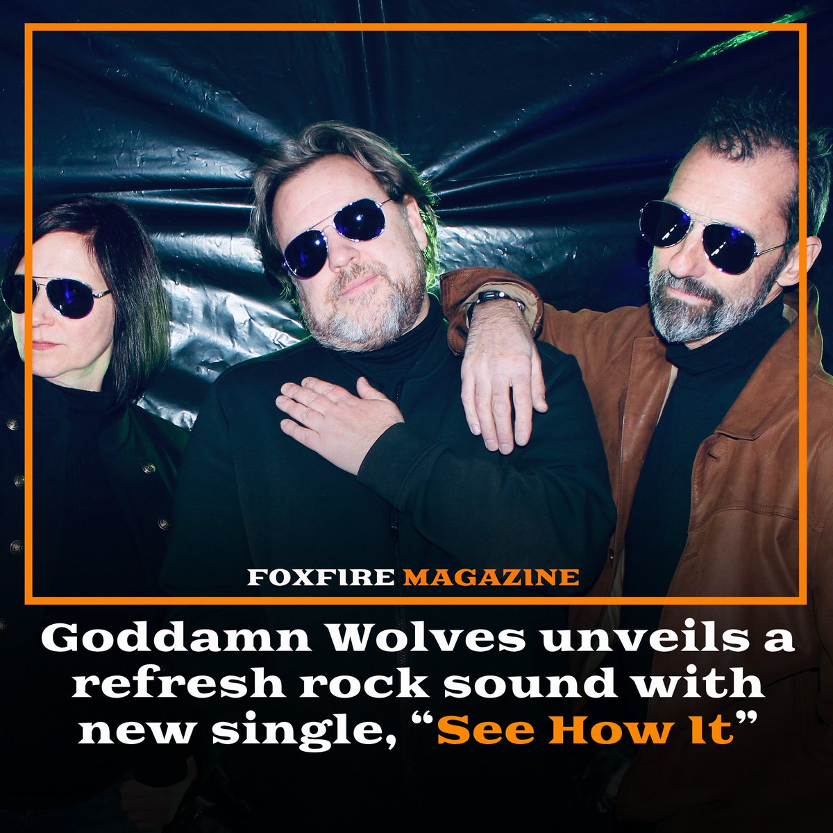 Goddamn Wolves deliver a refreshing reminder of what rock music sounds like when it's rooted in authenticity. Their new single, "See How It Goes" 

more info:foxfiremagazine.com/2025/06/goddam…