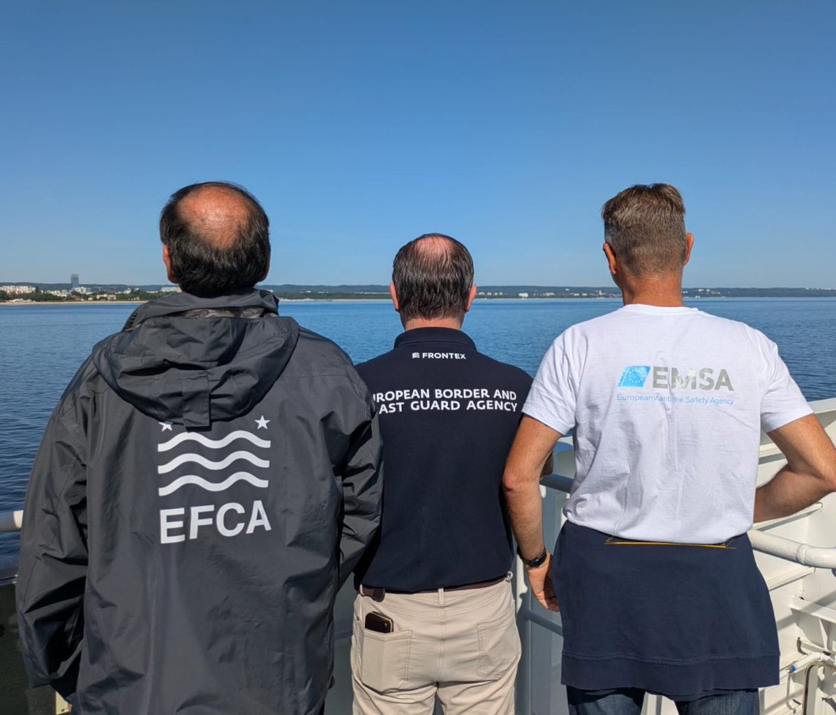 EFCA at #BRACE2025 – Baltic Readiness &amp; #CoastGuard Exercise, held during #AECGE2025 in Gdańsk.

We supported this live #MMO drill coordinated by <a href="/Frontex/">Frontex</a> &amp; 🇵🇱 authorities, testing real-time coordination across coast guard functions.

🤝Together, we navigate tomorrow. #EUAgencies