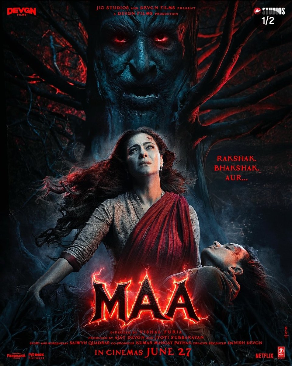 डॉक्टर वासिफ़ काज़ी * शायर एवं सिनेमा विश्लेषक * (@wordkalam) on Twitter photo #MaaTheFilm ... Engaging & Gripping mytho thriller that usually blend of some horror moments & lots of emotions b/w mother and daughter 👍🏽👍🏽impactful
<a href="/itsKajolD/">Kajol</a> superb <a href="/RonitBoseRoy/">Ronit Bose Roy</a>
Outstanding 👍🏽👍🏽
Go & watch <a href="/ajaydevgn/">Ajay Devgn</a> #MaaTheFilm ... Engaging & Gripping mytho thriller that usually blend of some horror moments & lots of emotions b/w mother and daughter 👍🏽👍🏽impactful
<a href="/itsKajolD/">Kajol</a> superb <a href="/RonitBoseRoy/">Ronit Bose Roy</a>
Outstanding 👍🏽👍🏽
Go & watch <a href="/ajaydevgn/">Ajay Devgn</a>