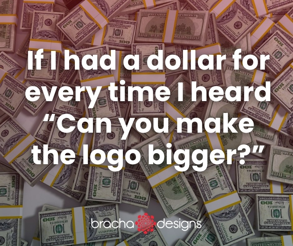 BrachaDesigns's tweet image. Sometimes it&apos;s not about size—it’s about placement, contrast, and flow. Your logo doesn’t need to shout. Let your messaging and design do the talking.
#DesignHumor #ClientRequests #WebDesignLife
