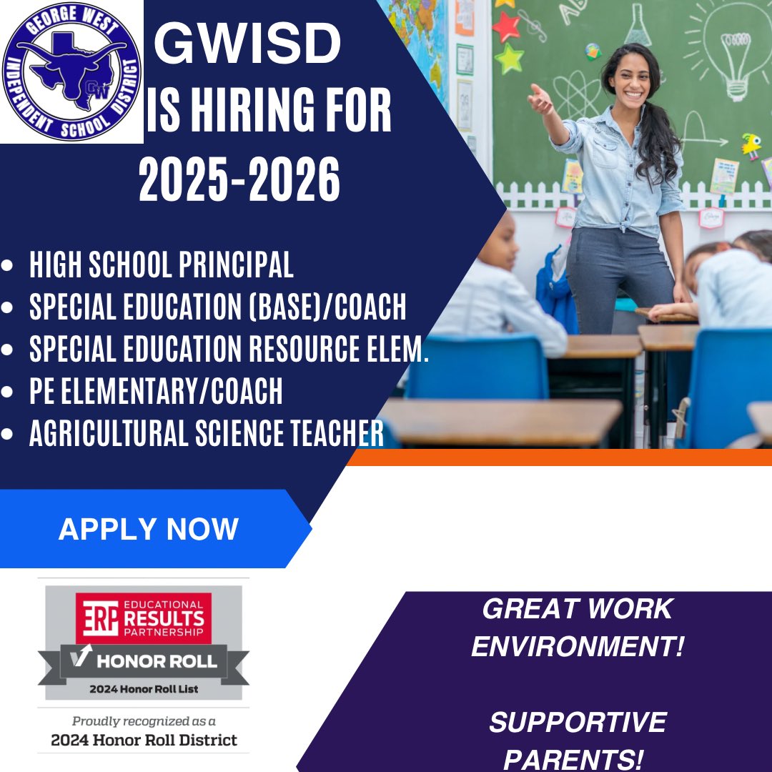 George West ISD (@georgeisd) on Twitter photo 