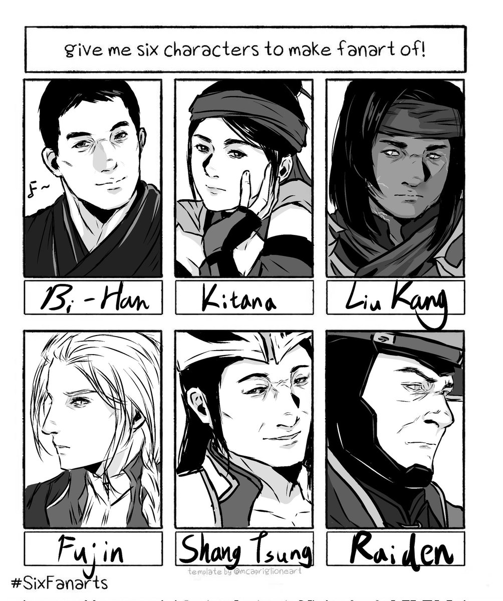 FullStopSang's tweet image. 终于画完了 #MortalKombat