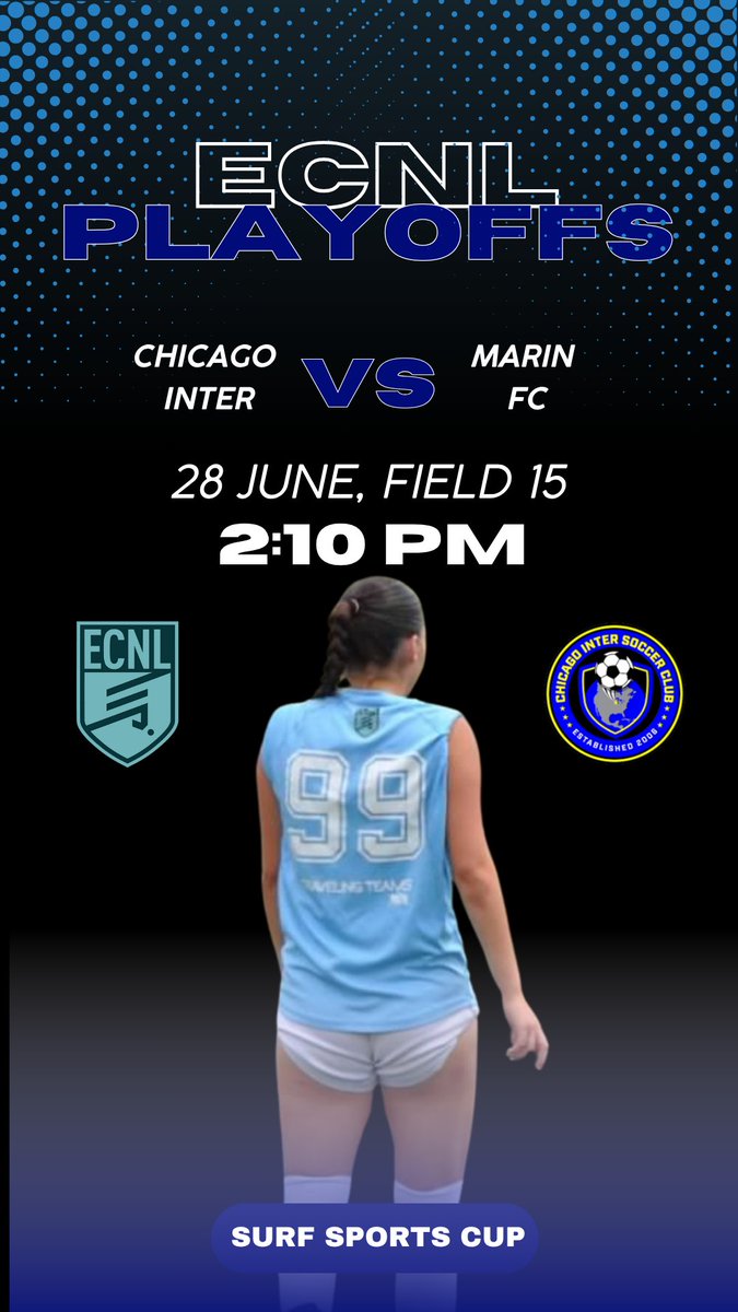 Ava Lambert (@avalambert99) on Twitter photo We won on the first day of <a href="/ECNLgirls/">ECNL Girls</a> playoffs!! I scored off a great ball from <a href="/kaitlynlam_14/">Kaitlyn Lambert</a>. Here is our game for tomorrow!!
<a href="/chiINTER/">Chicago Inter SC</a> <a href="/Chiinter09ECNL/">Chicago Inter 09 ECNL</a> <a href="/PrepSoccer/">Prep Soccer ⚽️</a> <a href="/ECNLgirls/">ECNL Girls</a> <a href="/ImYouthSoccer/">ECNL/GA/Recruiting/College Soccer</a> <a href="/TheSoccerWire/">SoccerWire</a> We won on the first day of <a href="/ECNLgirls/">ECNL Girls</a> playoffs!! I scored off a great ball from <a href="/kaitlynlam_14/">Kaitlyn Lambert</a>. Here is our game for tomorrow!!
<a href="/chiINTER/">Chicago Inter SC</a> <a href="/Chiinter09ECNL/">Chicago Inter 09 ECNL</a> <a href="/PrepSoccer/">Prep Soccer ⚽️</a> <a href="/ECNLgirls/">ECNL Girls</a> <a href="/ImYouthSoccer/">ECNL/GA/Recruiting/College Soccer</a> <a href="/TheSoccerWire/">SoccerWire</a>