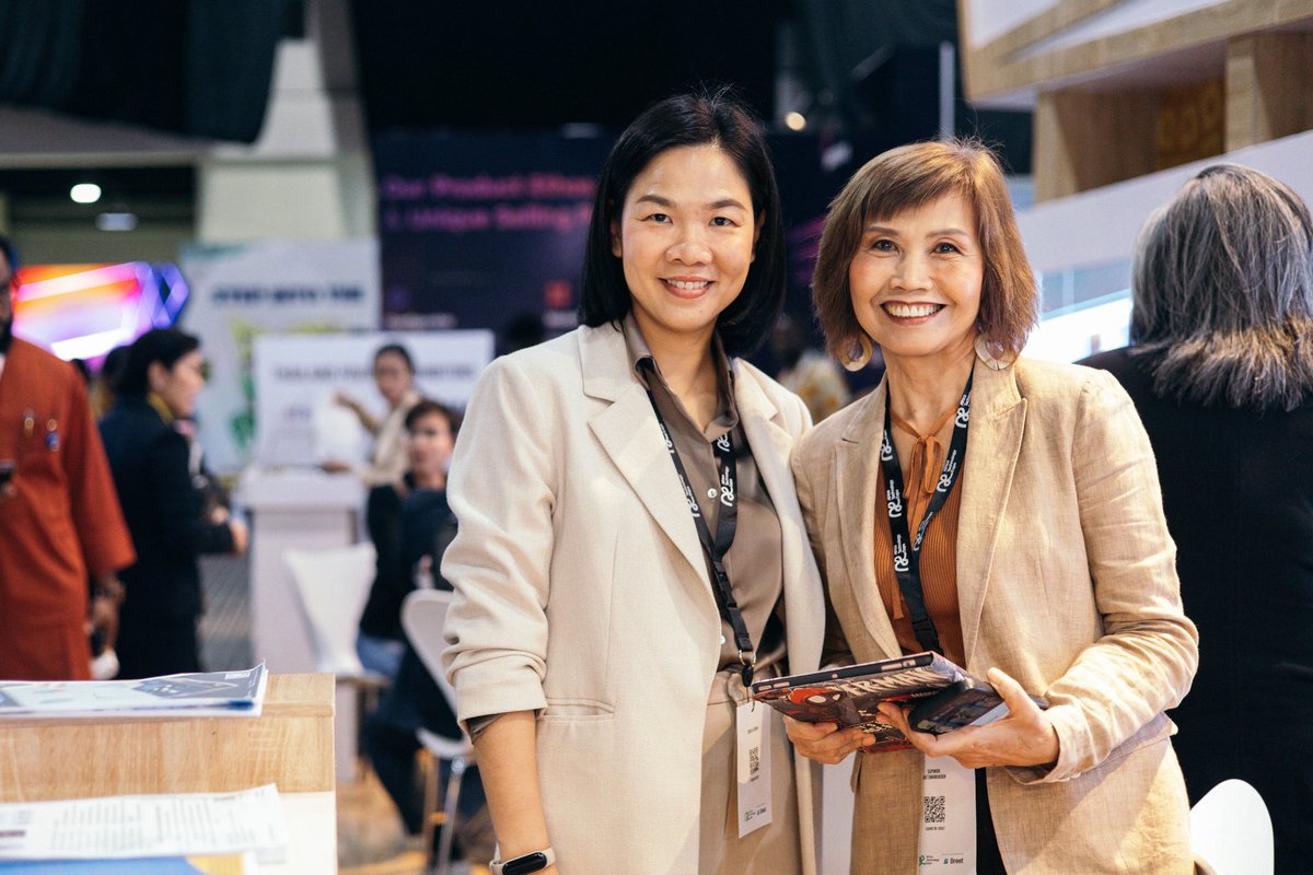 techexpohq's tweet image. The Africa Technology Expo draws country pavilions from across the globe, each bringing a unique slice of their tech culture.

Here’s a glimpse of the Thailand Pavilion showcasing a taste of Thai tech excellence. 🇹🇭

#ATEXLagos #ATE2025 #GlobalTech #ThailandAtATE #BreetAtATE2025