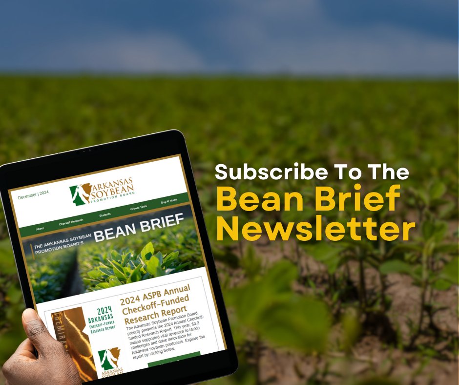 arkansassoybean's tweet image. Stay informed on the latest in soybeans and agriculture. Get research updates, industry news, and more delivered to your inbox each month.
Sign up here: monkeylink.co/8aaeb0
#Soybeans #ArkansasSoybeans #SoybeanIndustry