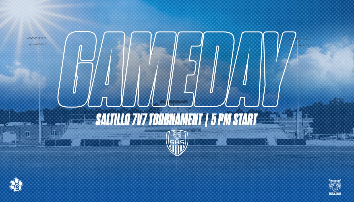 SoccerSaltillo's tweet photo. Today is the day!

Our 7v7 Tournament begins at 5 PM today at The Sportsplex!

A massive tournament, with 8 teams, both boys and girls, coming to play and battle for a championship!

Be sure to come out and support us as we test ourselves against some of the best in North MS!

🐅 https://t.co/JJQG1gysn2