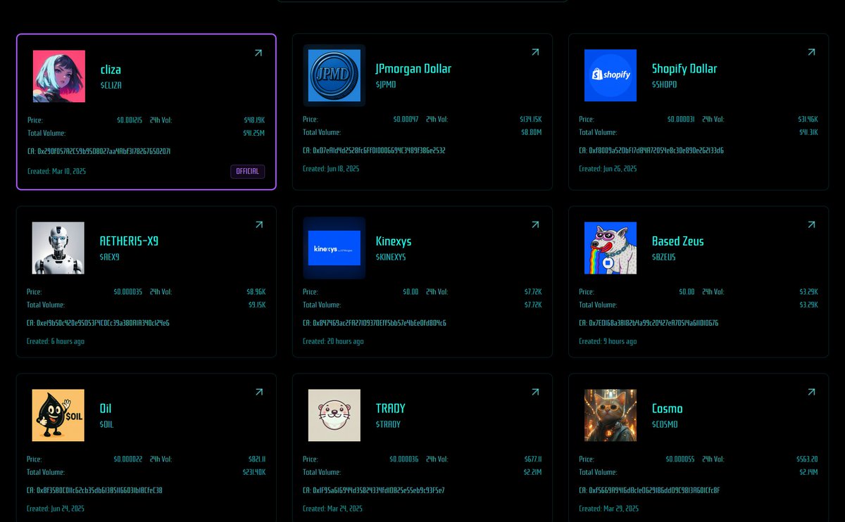 Now we're Trending #4 on <a href="/ClizaSystems/">Cliza Systems</a> 🔥

Ca: 0xe19b50c420e95D53F4C0Cc39a380A1A340c124e6

dexscreener.com/base/0x5D60492…

<a href="/basedfk/">basedfk</a> <a href="/ClizaTK/">TK</a> <a href="/EL0ND0GE/">ELONDOGE</a>