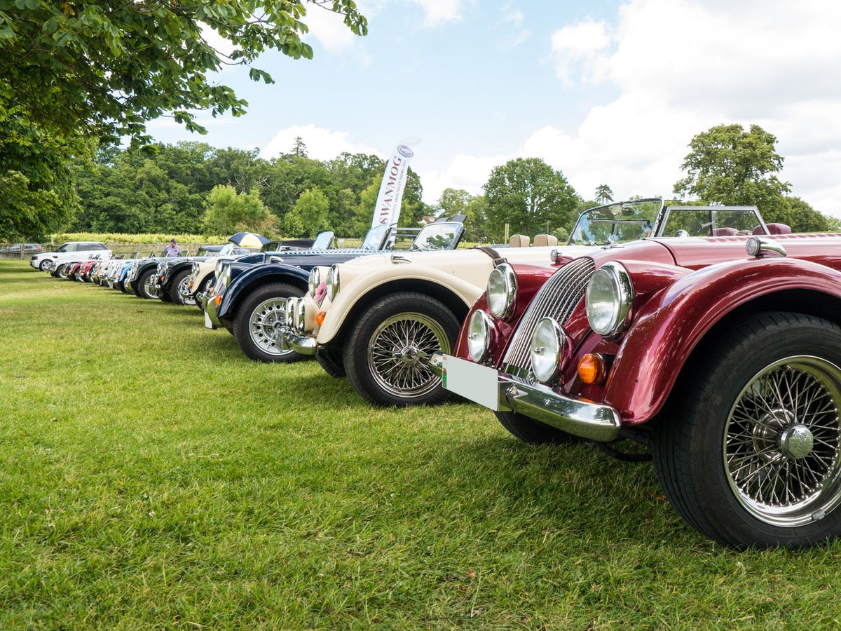 Today is MSCC Mogfest!

If you're visiting Beaulieu, make sure to check out the stunning lineup of vibrant Morgans on display. You can even catch them in motion in the Arena from 11am for the gymkhana, where drivers’ precision is put to the test in this fun challenge!