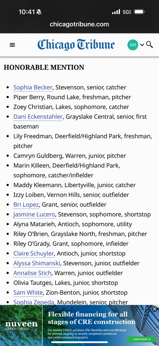 GNHSSball's tweet image. Congrats to @brenadalton2028 for being named 2nd Team All Lake County and @rileyob2009 for getting honorable mention in the News Sun!