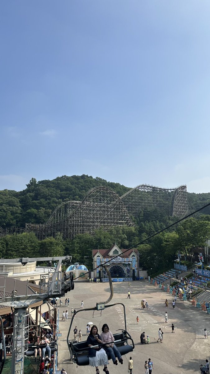 유우시팬따라서에버랜드견학