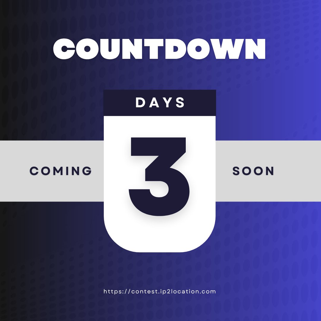 ip2location's tweet image. The IP2Location Annual Programming Contest kicks off in just 3 days!
Get ready to showcase your coding skills, build something awesome using IP geolocation data, and win cash prizes 📷

Starts: July 1, 2025
contest.ip2location.com

#ProgrammingContest #IP2LocationContest